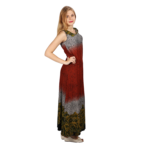 Digital Floral Print Dress CLOTHING 3
