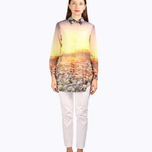 Digital seashell Print Shirt CLOTHING