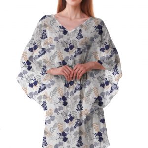 Digital print Cotton Kaftan Dress