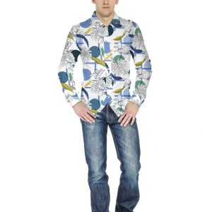 Digital Printed Full sleeves Shirt For Mens/Boys