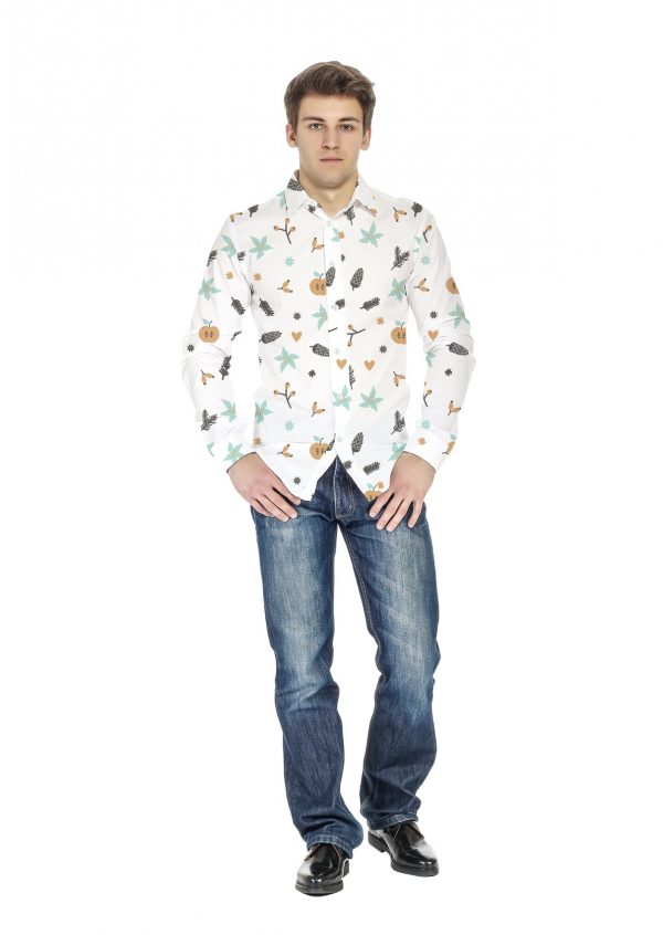 Digital Printed Full sleeves Shirt For Mens/Boys