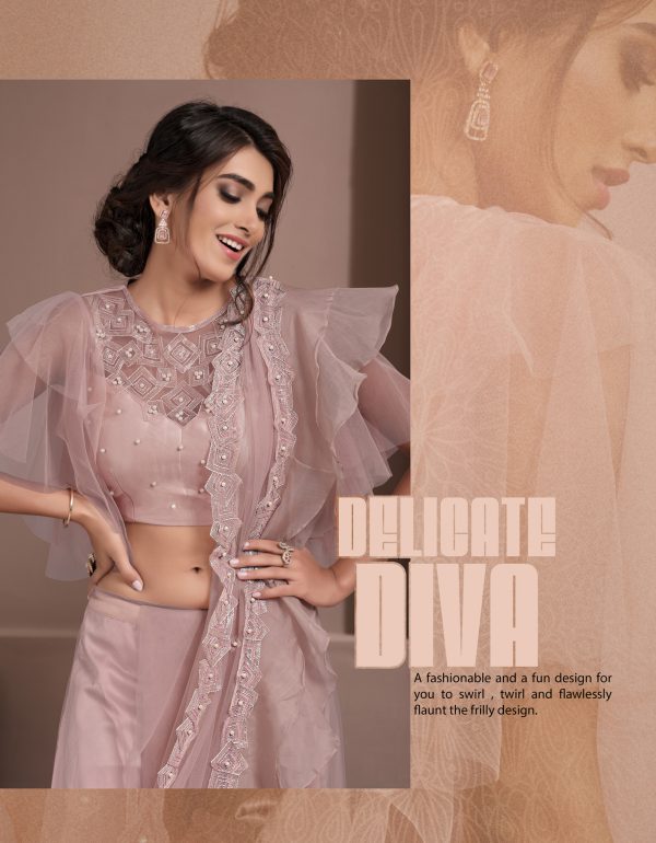 Delicate diva saree