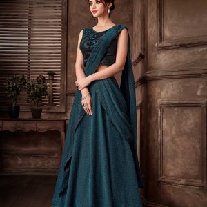 Prominent personified Designer Saree (Ready to wear)