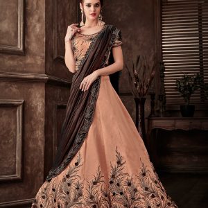 Profusely personified Designer Saree (Ready to wear)